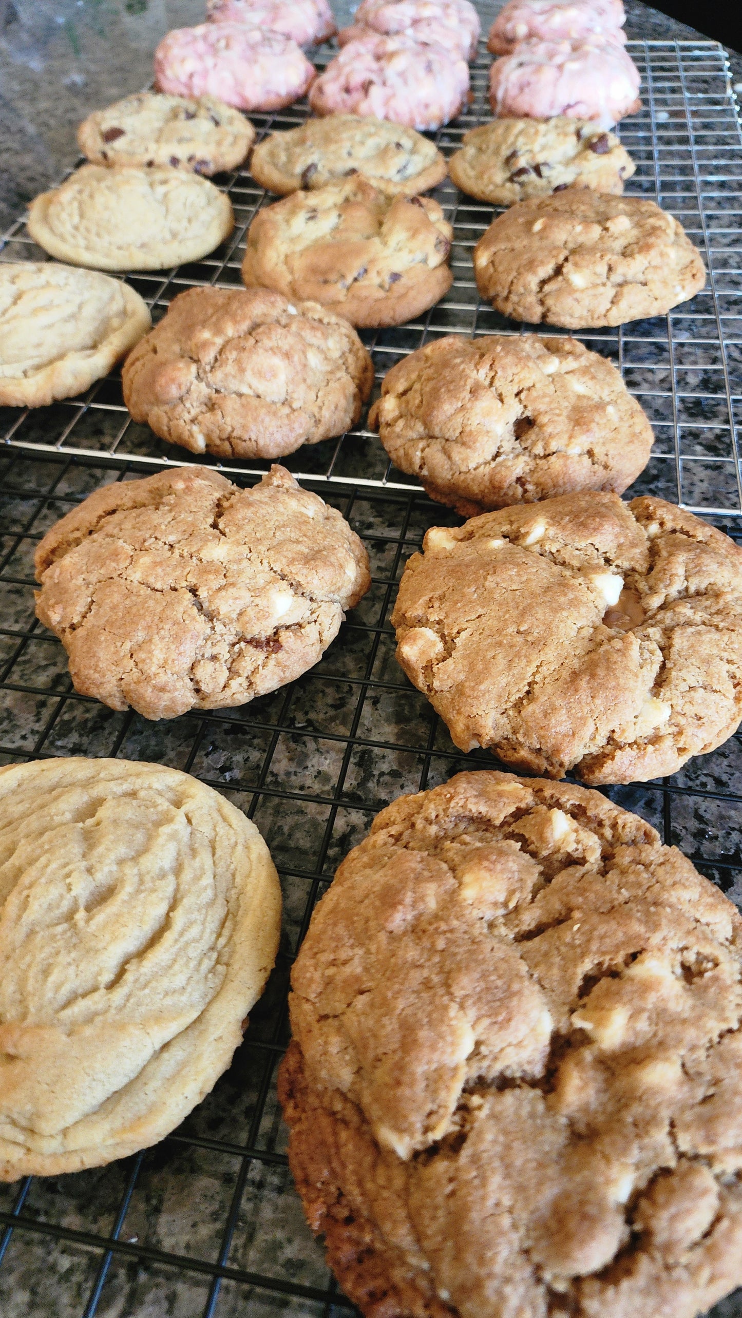 Cookie Tray - Strawberry & Peanut Butter