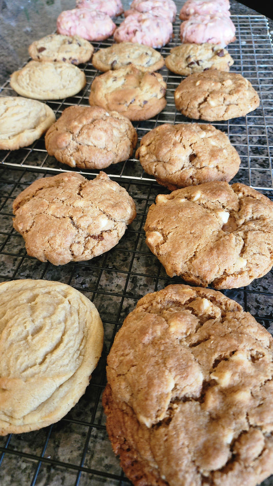 Cookie Tray - Strawberry & Peanut Butter